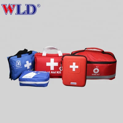 Andere Gesundheitsversorgung Erste-Hilfe-Tasche aus Oxford-Stoff Medizinisches Set Erste-Hilfe-Set